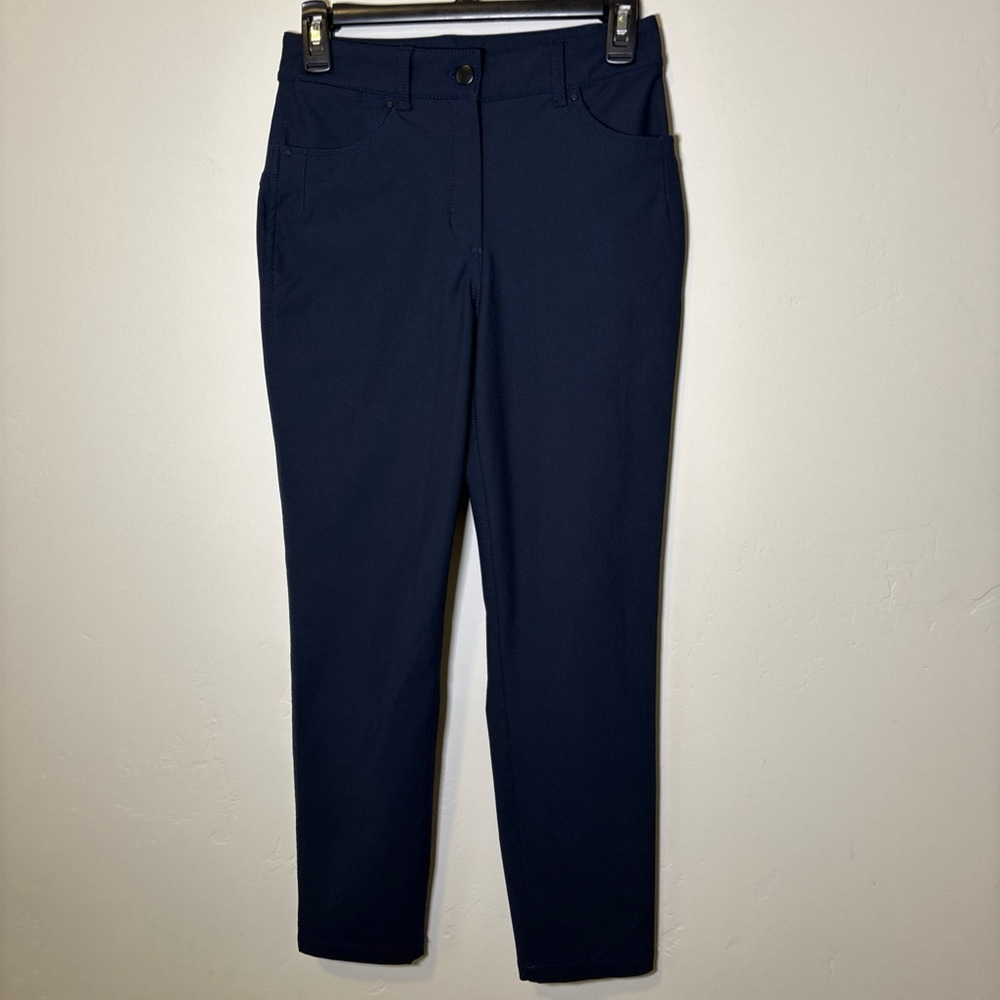Navy Blue LuluLemon Trousers Dress Pant Women’s Size 4